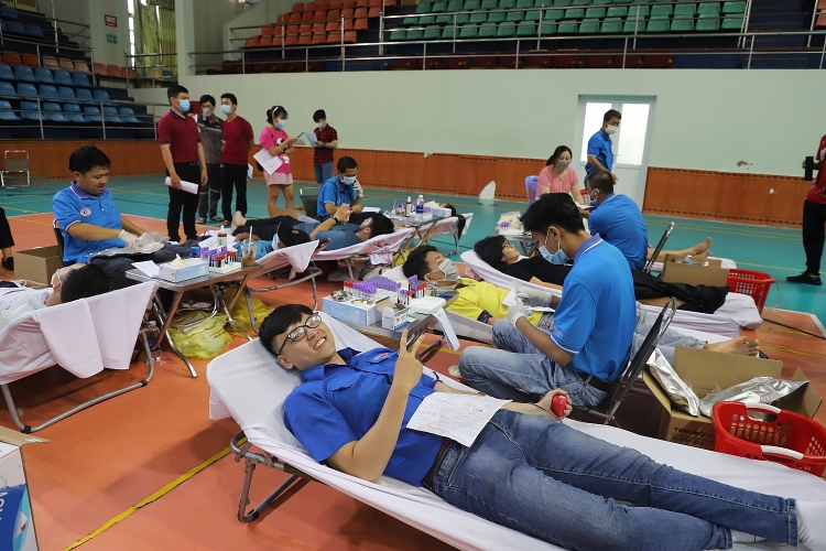 Cụm phối hợp hoạt động BR-VT: Ngày hội hiến máu “Kết nối dòng máu Việt: Cụm phối hợp hoạt động Bà Rịa - Vũng Tàu: Ngày hội hiến máu “Kết nối dòng máu Việt