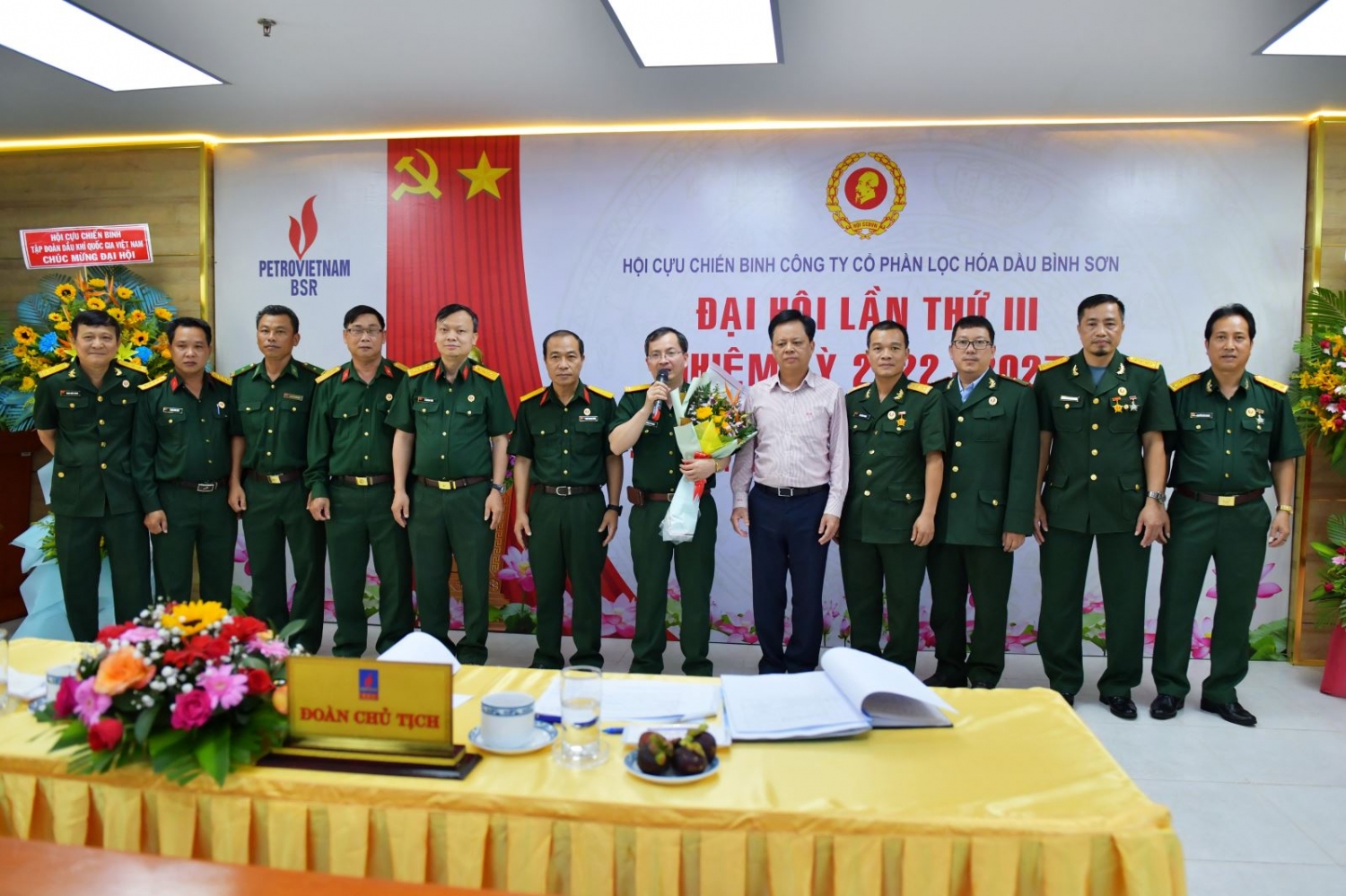 undefined Hội Cựu chiến binh BSR: Gương mẫu trong lối sống, làm việc theo kỷ luật