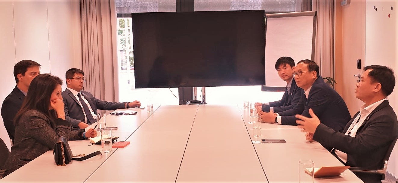 Đoàn công tác của Petrovietnam tham dự “Diễn đàn kỹ thuật số Schlumberger 2022” Đoàn công tác của Petrovietnam tham dự “Diễn đàn kỹ thuật số Schlumberger 2022”