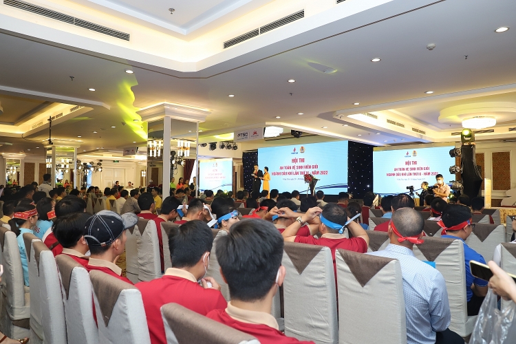 Khai mạc Hội thi An toàn vệ sinh viên giỏi ngành Dầu khí lần IX năm 2022 Khai mạc Hội thi An toàn vệ sinh viên giỏi ngành Dầu khí lần thứ IX, năm 2022