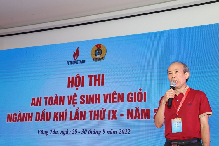 Khai mạc Hội thi An toàn vệ sinh viên giỏi ngành Dầu khí lần thứ IX, năm 2022