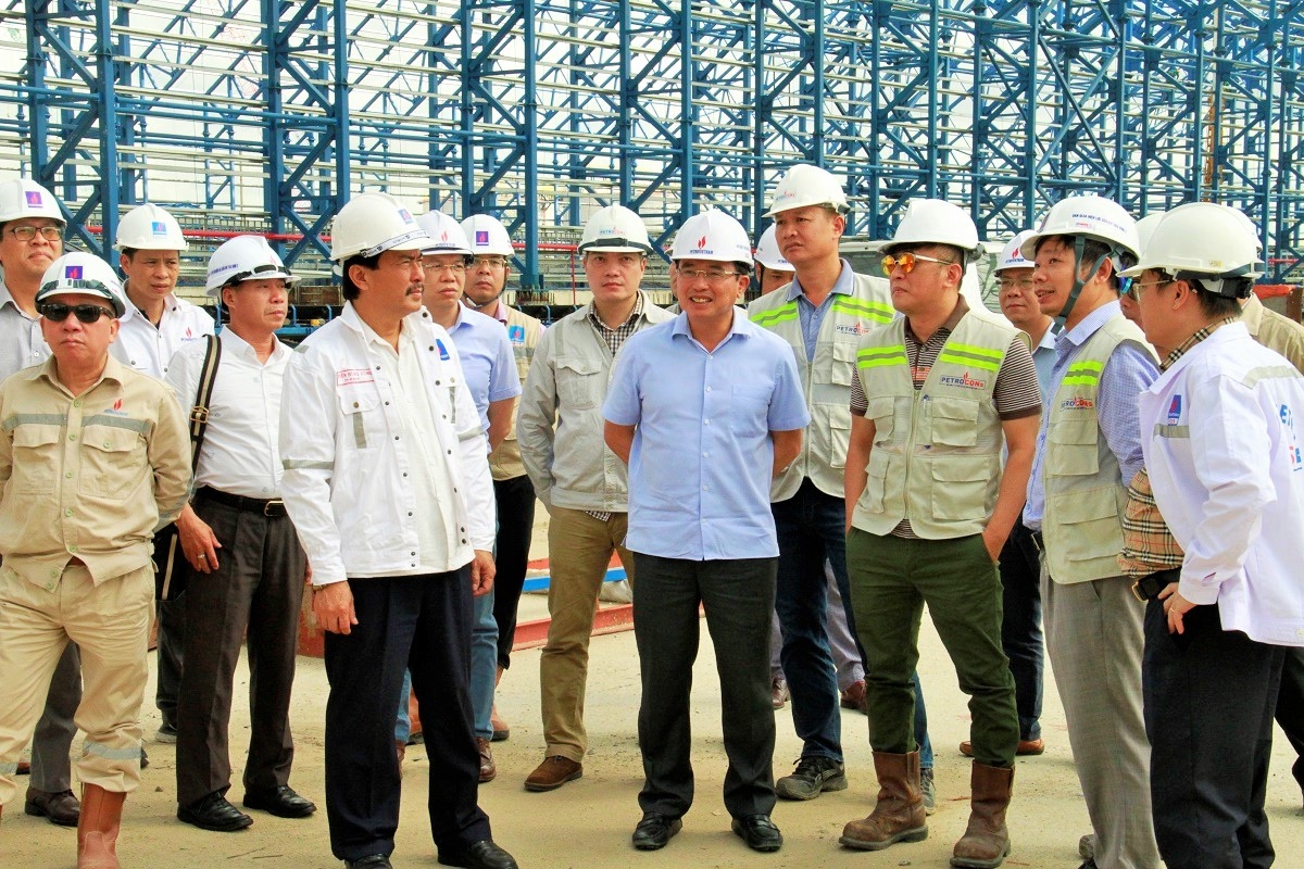 Chủ tịch HĐTV Petrovietnam Hoàng Quốc Vượng: Tập trung hơn nữa để đưa NMNĐ Thái Bình 2 về đích Chủ tịch HĐTV Petrovietnam Hoàng Quốc Vượng: Tập trung hơn nữa để đưa NMNĐ Thái Bình 2 về đích