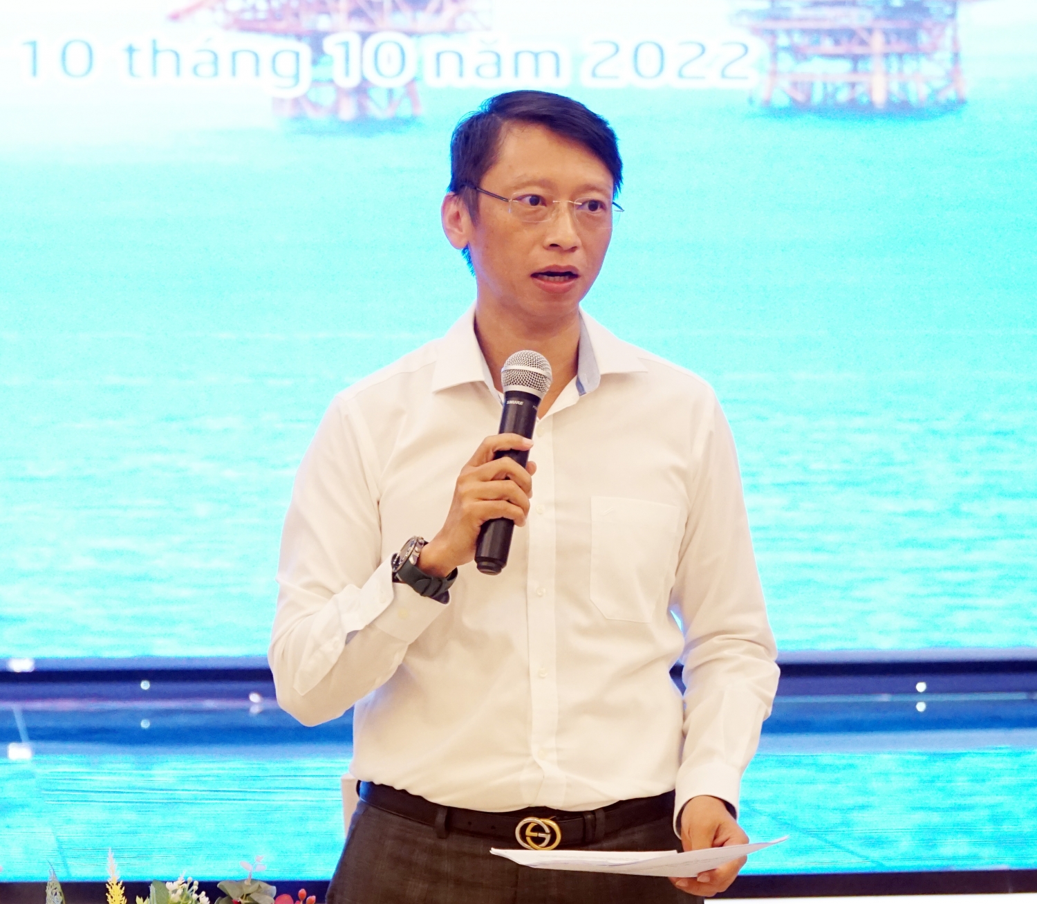 Tổng Giám đốc PVEP Trần Hồng Nam tổng kết Hội nghị Tổng Giám đốc PVEP Trần Hồng Nam tổng kết Hội nghị