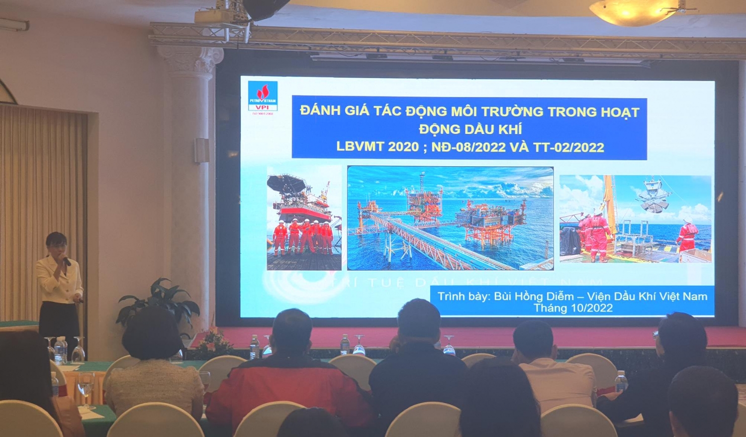 Petrovietnam tổ chức tập huấn phổ biến các văn bản pháp luật về bảo vệ môi trường