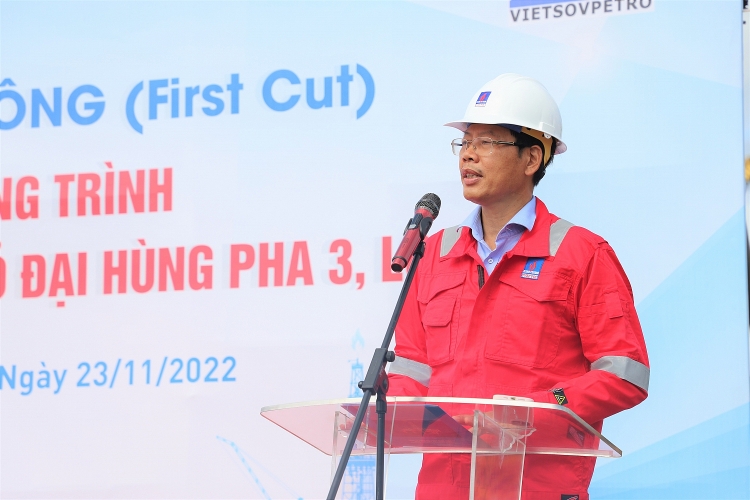 Lễ khởi công công trình dự án phát triển mỏ Đại Hùng Pha 3 Khởi công công trình Dự án phát triển mỏ Đại Hùng Pha 3, Lô 05.1a