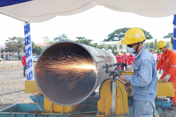 Khởi công công trình Dự án phát triển mỏ Đại Hùng Pha 3, Lô 05.1a