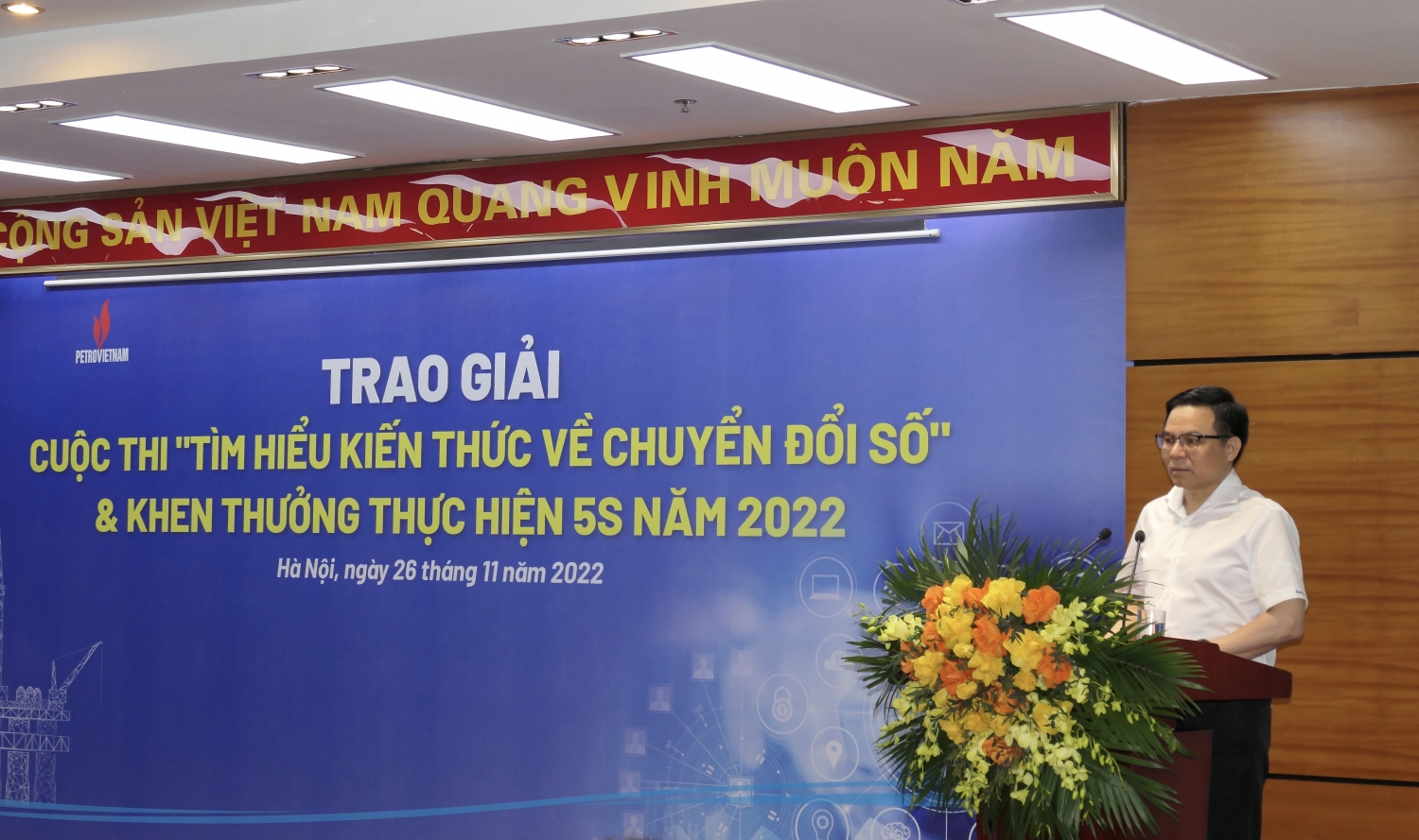 Trao giải cuộc thi online “Tìm hiểu kiến thức về Chuyển đổi số” và trao thưởng tập thể và cá nhân làm tốt 5S năm 2022 Trao giải cuộc thi online “Tìm hiểu kiến thức về Chuyển đổi số” và trao thưởng tập thể và cá nhân làm tốt 5S năm 2022