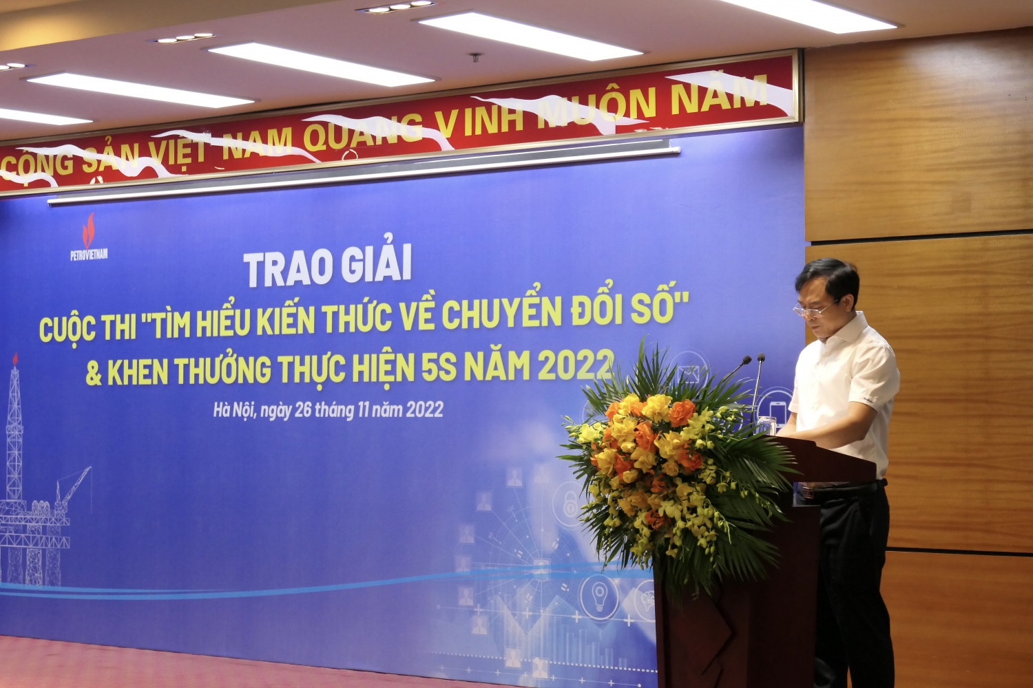 Trao giải cuộc thi online “Tìm hiểu kiến thức về Chuyển đổi số” và trao thưởng tập thể và cá nhân làm tốt 5S năm 2022 Trao giải cuộc thi online “Tìm hiểu kiến thức về Chuyển đổi số” và trao thưởng tập thể và cá nhân làm tốt 5S năm 2022
