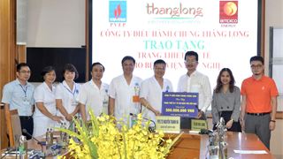 Thăng Long JOC trao tặng và bàn giao trang thiết bị y tế cho Bệnh viện Hữu Nghị