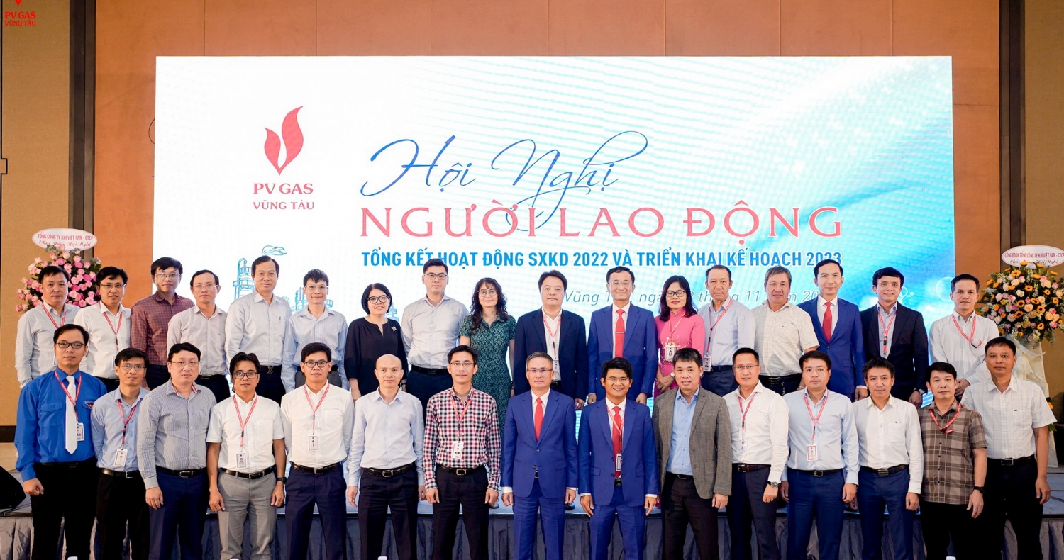 Lãnh đạo PV GAS chúc mừng Hội nghị Người lao động KVT – 2022 thành công tốt đẹ Lãnh đạo PV GAS chúc mừng Hội nghị Người lao động KVT – 2022 thành công tốt đẹ