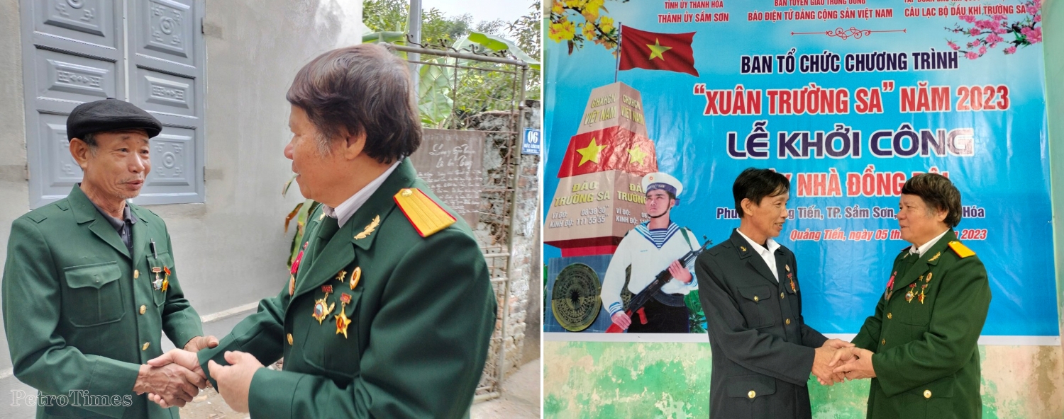 Câu lạc bộ Dầu khí Trường Sa hỗ trợ kinh phí xây dựng Câu lạc bộ Dầu khí Trường Sa hỗ trợ kinh phí xây dựng