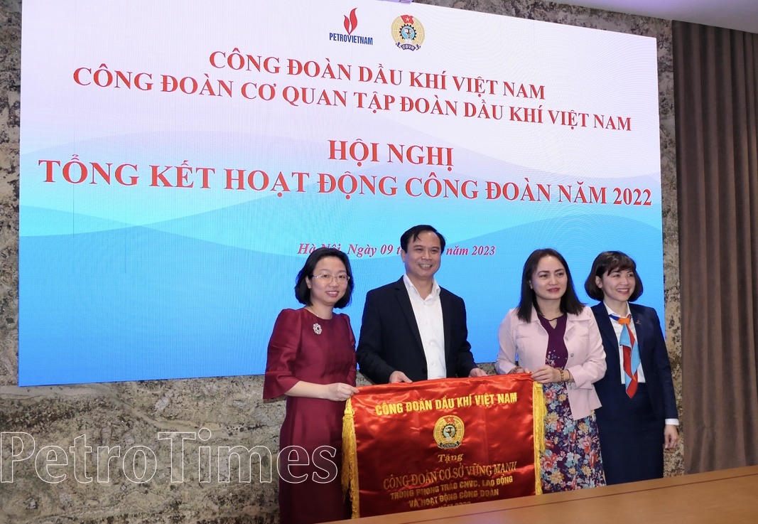 Công đoàn Cơ quan Tập đoàn tổ chức hội nghị tổng kết năm 2022