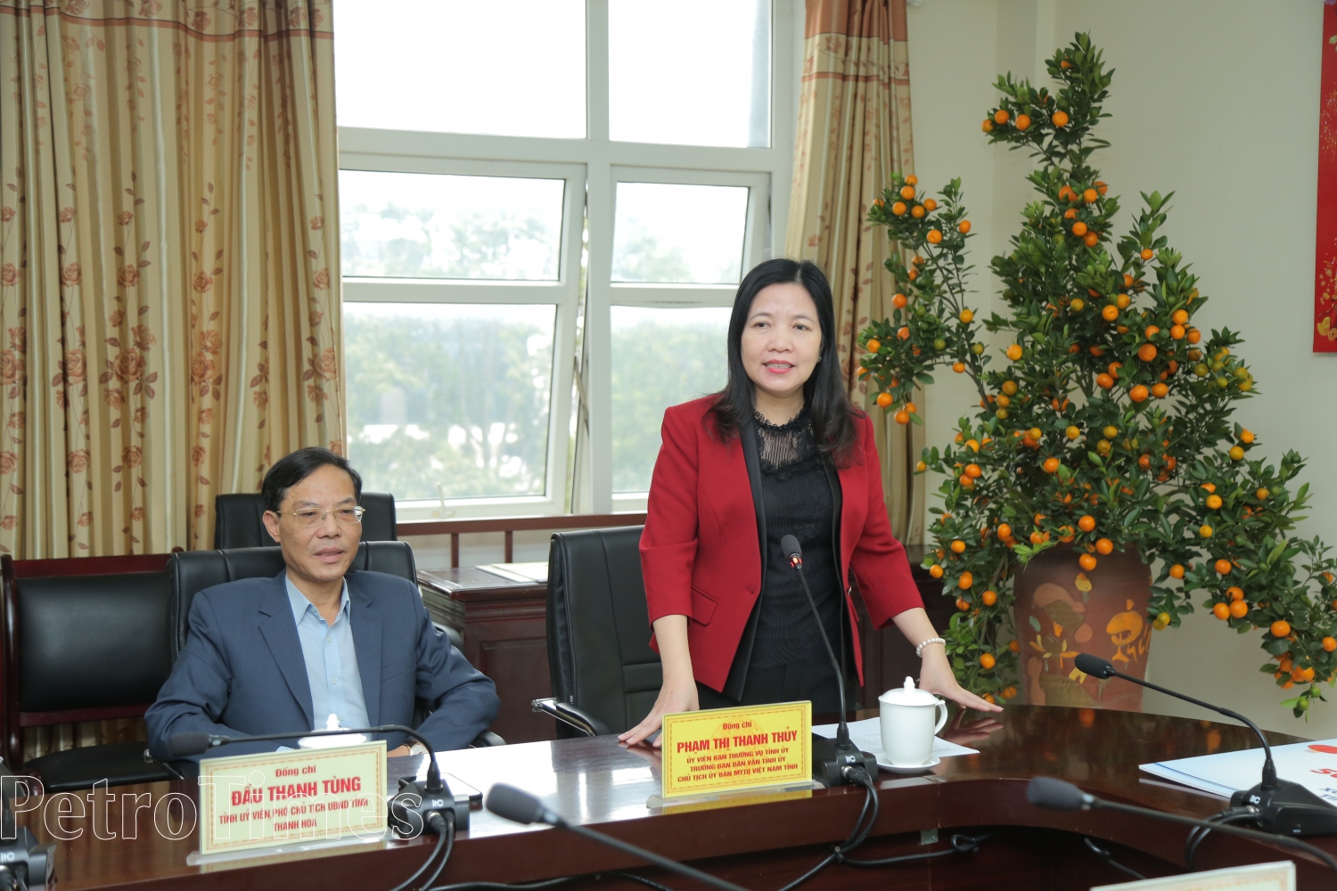 Petrovietnam trao tặng hỗ trợ Tết Vì người nghèo tỉnh Thanh Hóa Petrovietnam trao tặng hỗ trợ Tết Vì người nghèo tỉnh Thanh Hóa