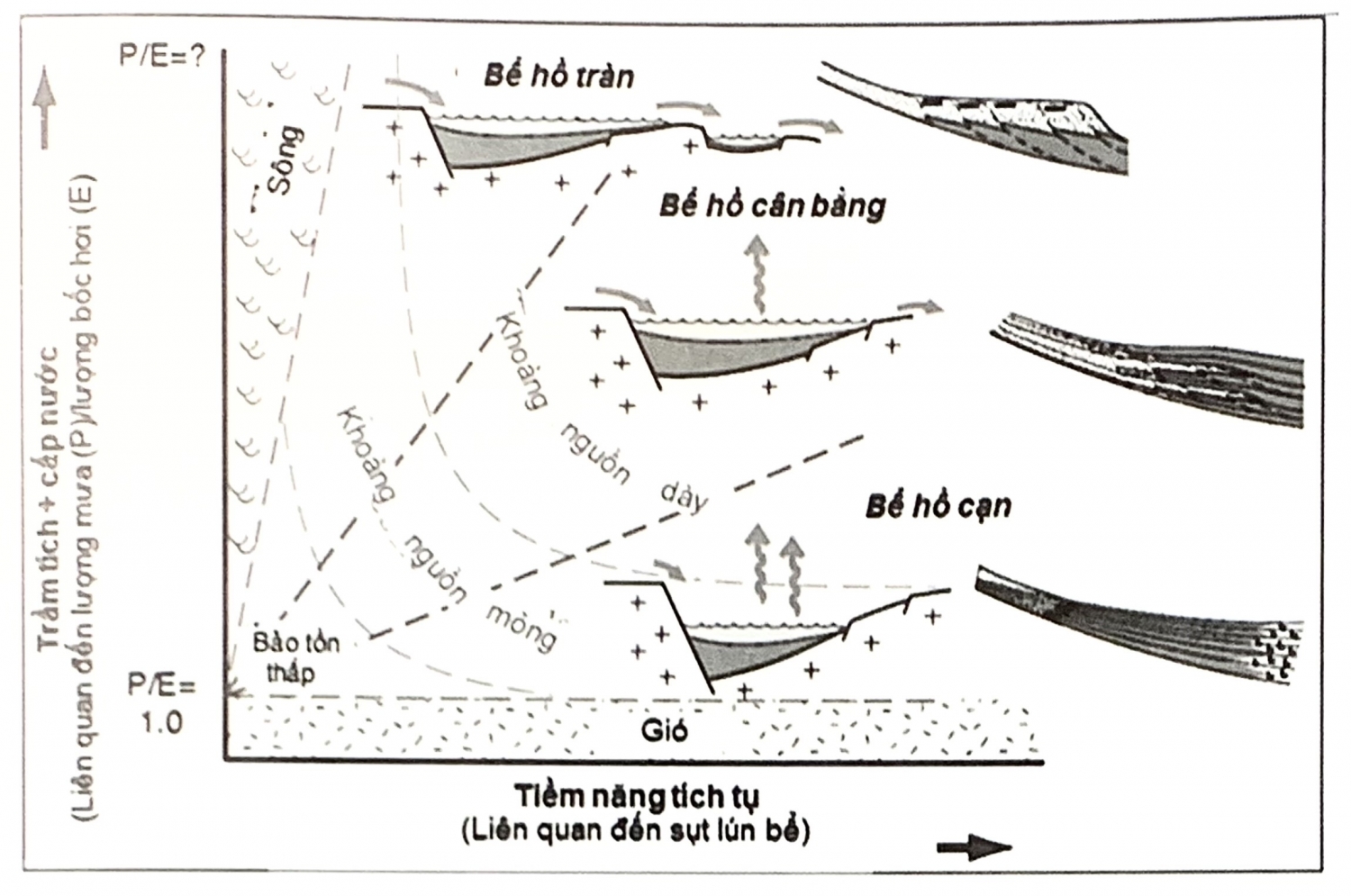 Trầm tích bể hồ Trầm tích bể hồ