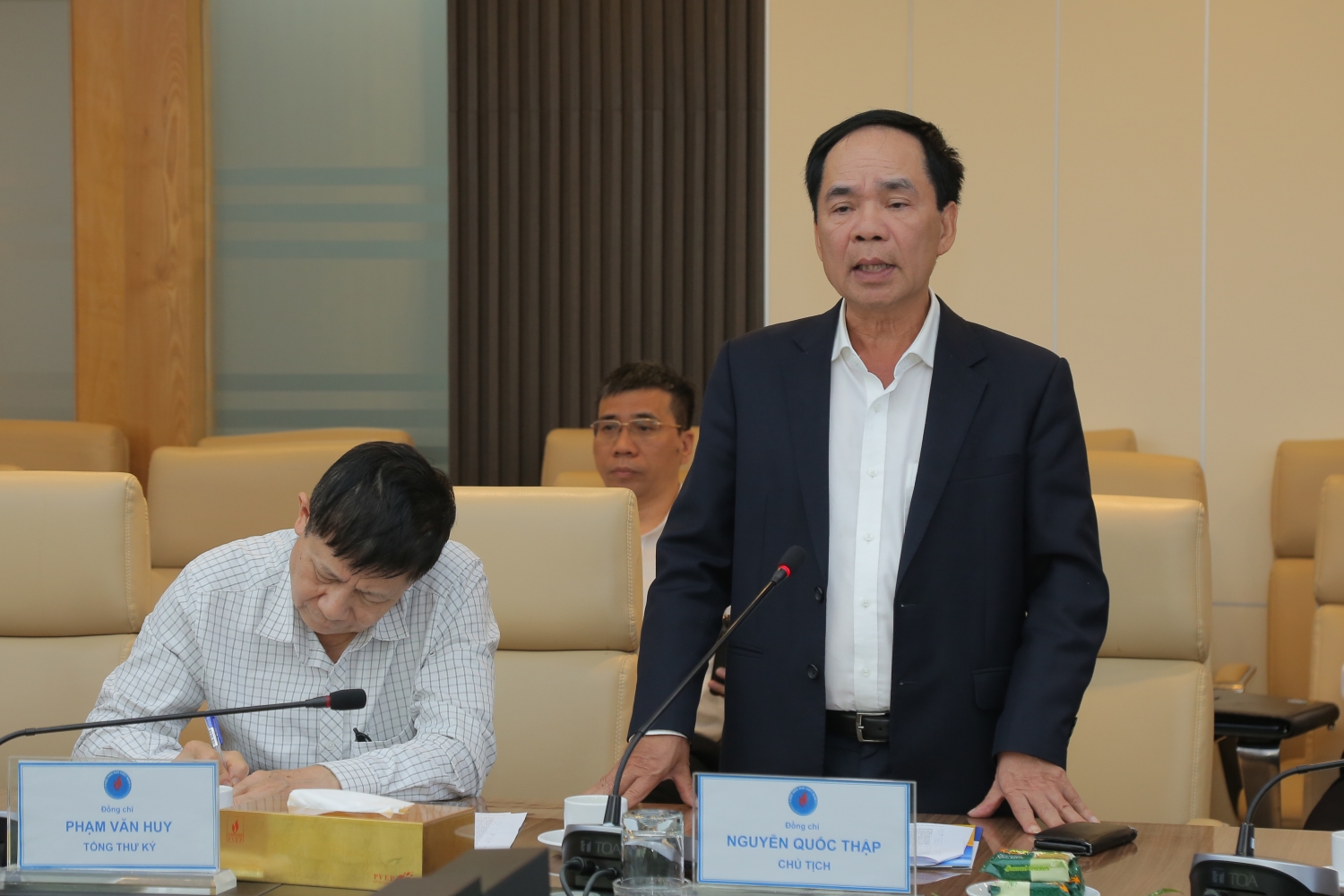Hội Dầu khí Việt Nam tăng cường phối hợp với PVEP Hội Dầu khí Việt Nam tăng cường phối hợp với PVEP