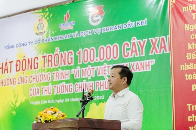 PV Drilling phát động trồng 100.000 cây xanh giai đoạn 2022-2025