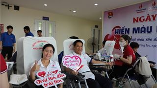Tuổi trẻ Dầu khí tổ chức chương trình hiến máu nhân đạo với chủ đề “Một giọt máu cho đi, một cuộc đời ở lại”