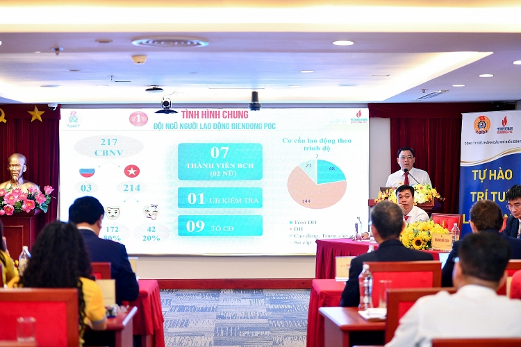 Công đoàn BIENDONG POC: Lao động sáng tạo, vượt qua thách thức Công đoàn BIENDONG POC: Lao động sáng tạo, vượt qua thách thức