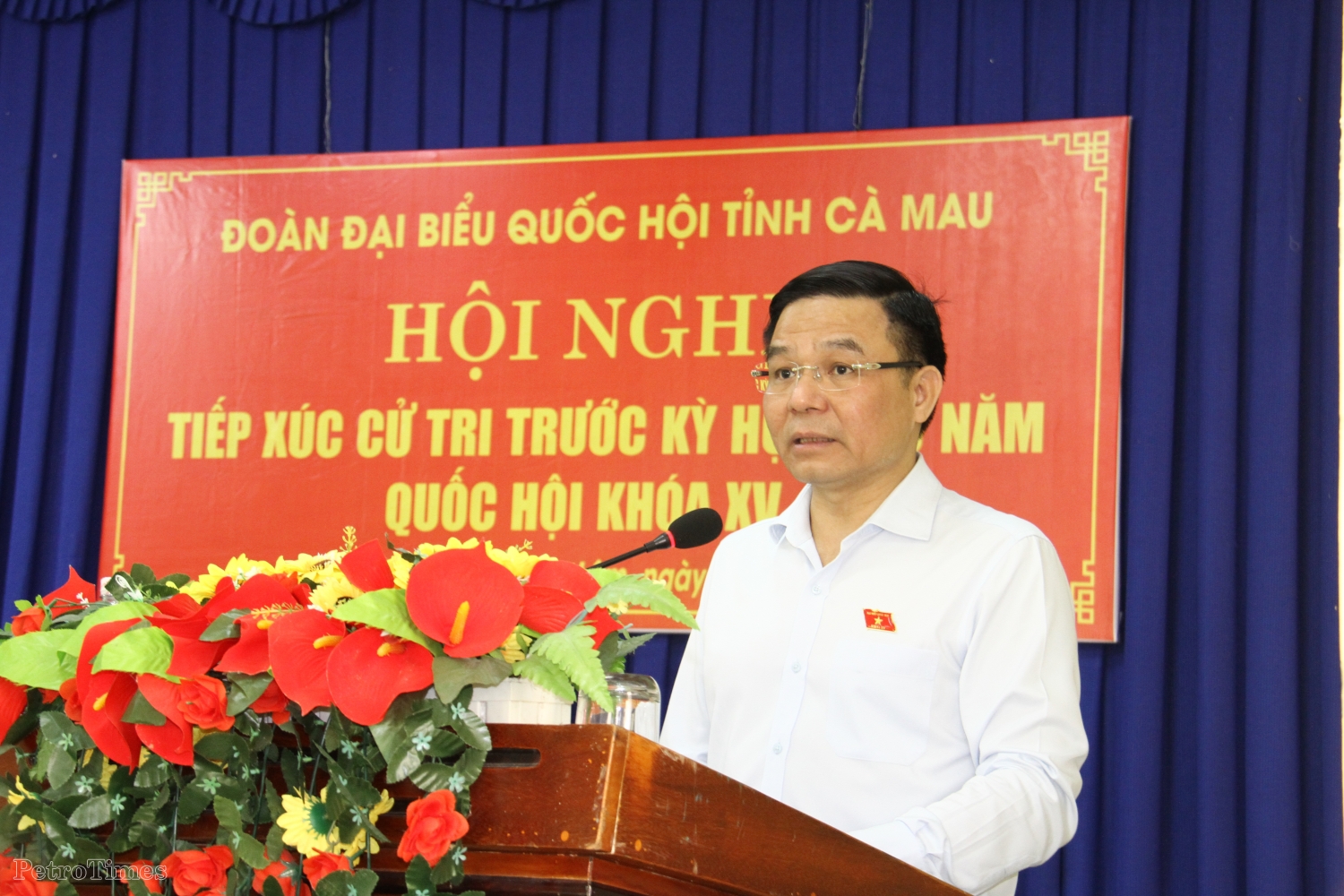 Đồng chí Lê Mạnh Hùng tiếp xúc cử tri xã Lý Văn Lâm trước Kỳ họp thứ 5, Quốc hội khóa XV Đồng chí Lê Mạnh Hùng tiếp xúc cử tri xã Lý Văn Lâm trước Kỳ họp thứ 5, Quốc hội khóa XV