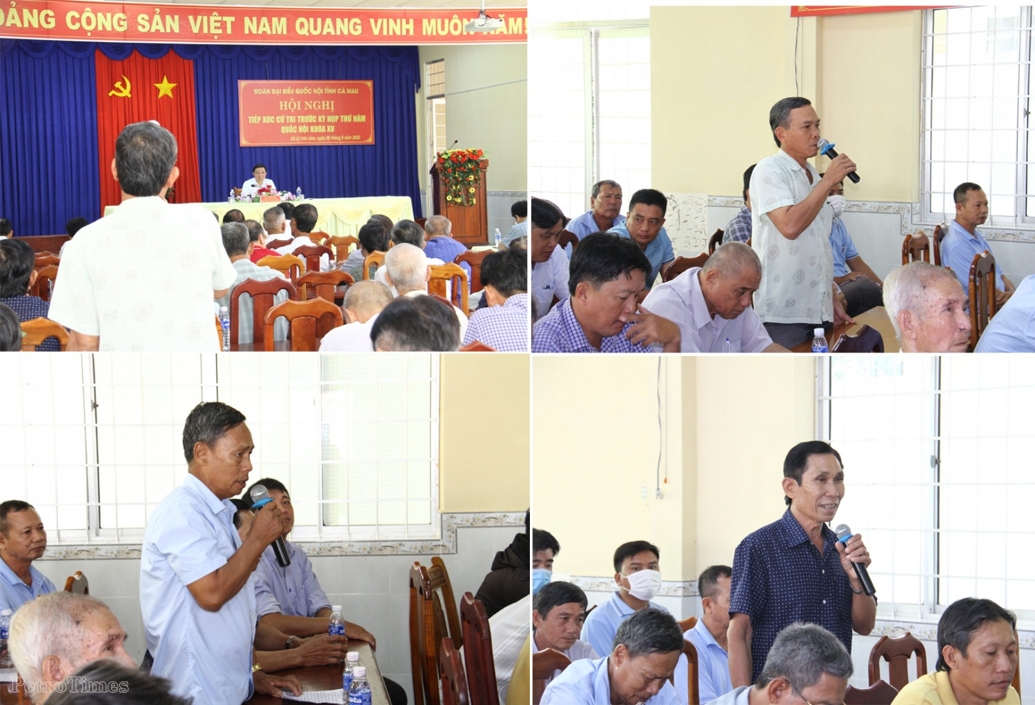 Đồng chí Lê Mạnh Hùng tiếp xúc cử tri xã Lý Văn Lâm trước Kỳ họp thứ 5, Quốc hội khóa XV Đồng chí Lê Mạnh Hùng tiếp xúc cử tri xã Lý Văn Lâm trước Kỳ họp thứ 5, Quốc hội khóa XV