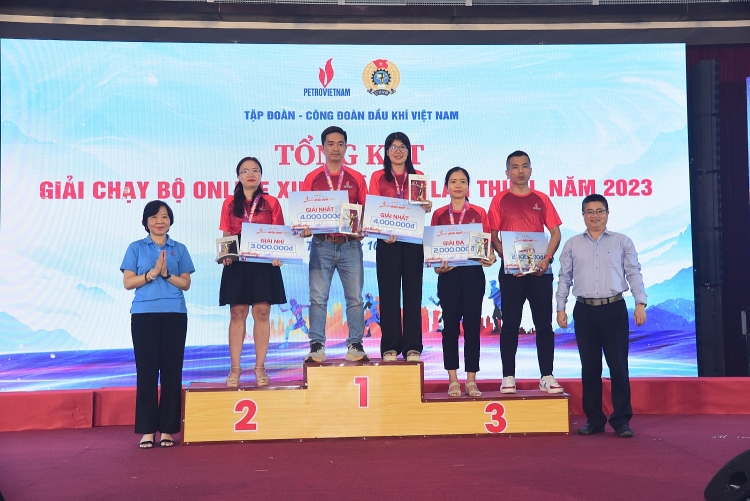 Công đoàn DKVN tổng kết và trao Giải chạy bộ online - Xuân Dầu khí 2023 CĐ DKVN tổng kết và trao Giải chạy bộ online Xuân Dầu khí 2023