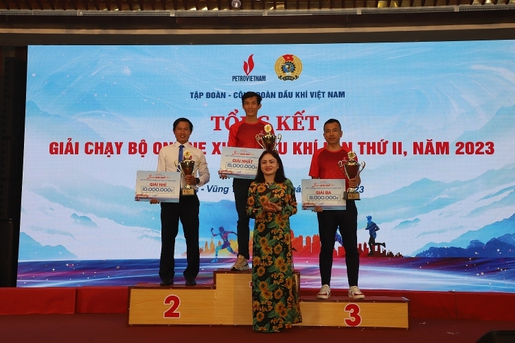 CĐ DKVN tổng kết và trao Giải chạy bộ online Xuân Dầu khí 2023 CĐ DKVN tổng kết và trao Giải chạy bộ online Xuân Dầu khí 2023