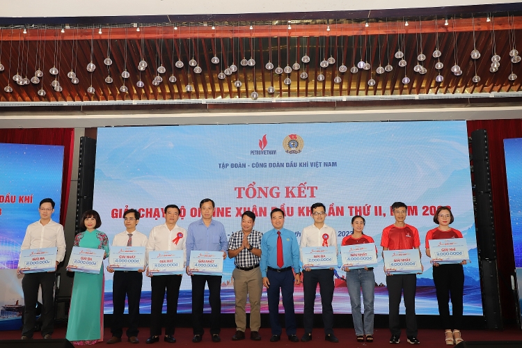 Công đoàn DKVN tổng kết và trao Giải chạy bộ online - Xuân Dầu khí 2023 CĐ DKVN tổng kết và trao Giải chạy bộ online Xuân Dầu khí 2023