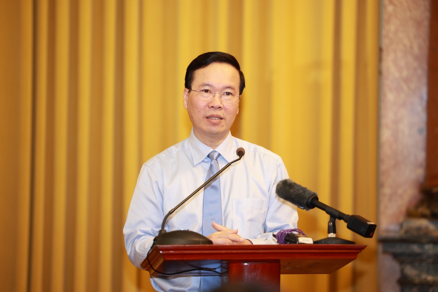 Chủ tịch nước Võ Văn Thưởng gặp mặt 133 điển hình tiên tiến trong học tập và làm theo Bác Chủ tịch nước Võ Văn Thưởng gặp mặt 133 điển hình tiên tiến trong học tập và làm theo Bác