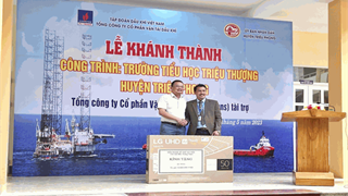 PVTrans tài trợ gần 3 tỷ đồng xây các công trình tại Trường Tiểu học xã Triệu Thượng, tỉnh Quảng Trị