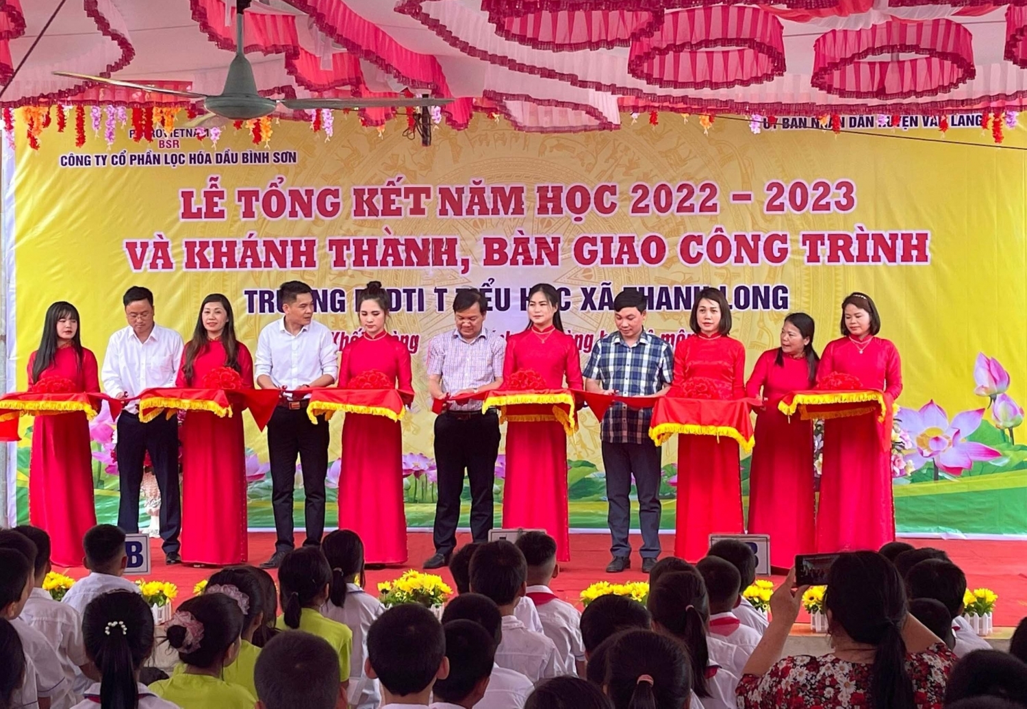 BSR tài trợ 5 tỷ đồng xây Trường Tiểu học xã Thanh Long (Lạng Sơn)