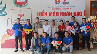 Hiến máu nhân đạo: Nét đẹp thiện nguyện của Đoàn Thanh niên Nhà máy Đạm Phú Mỹ