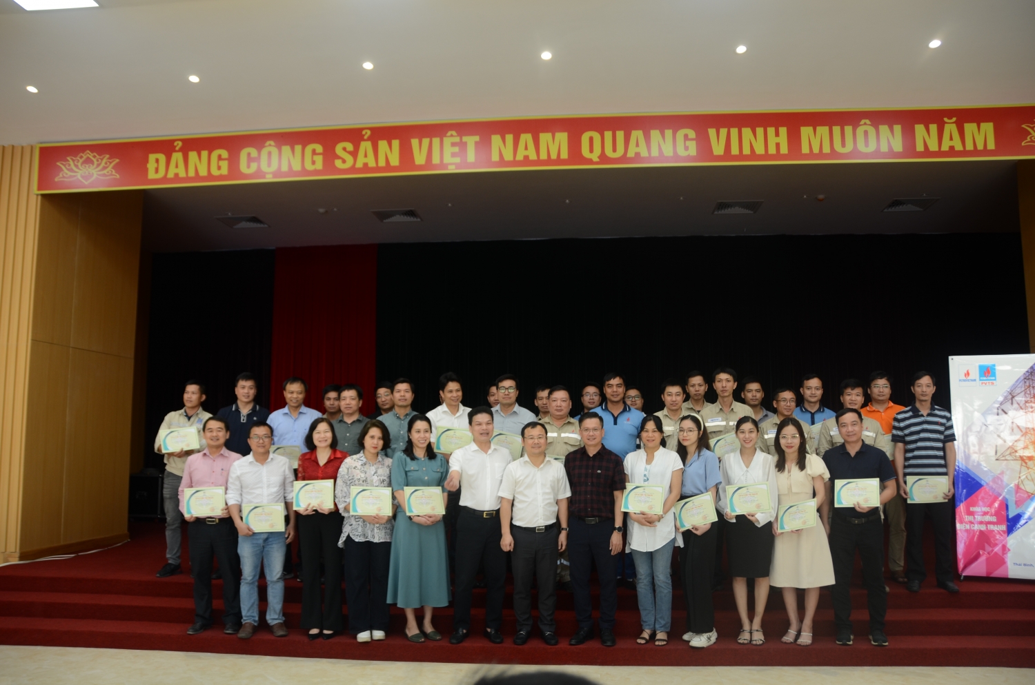 PVTS tổ chức khóa đào tạo về thị trường điện cạnh tranh tại Nhà máy Nhiệt điện Thái Bình 2