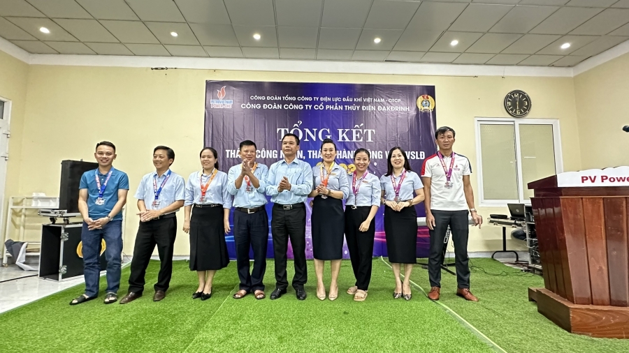 Thuỷ điện Đakđrinh tổng kết Tháng công nhân, Tháng hành động về an toàn, vệ sinh lao động 2023 Thuỷ điện Đakđrinh tổng kết Tháng công nhân, Tháng hành động về an toàn, vệ sinh lao động 2023