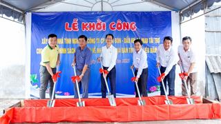 Phân bón Cà Mau trao tài trợ xây 80 căn nhà tình nghĩa tại Bạc Liêu