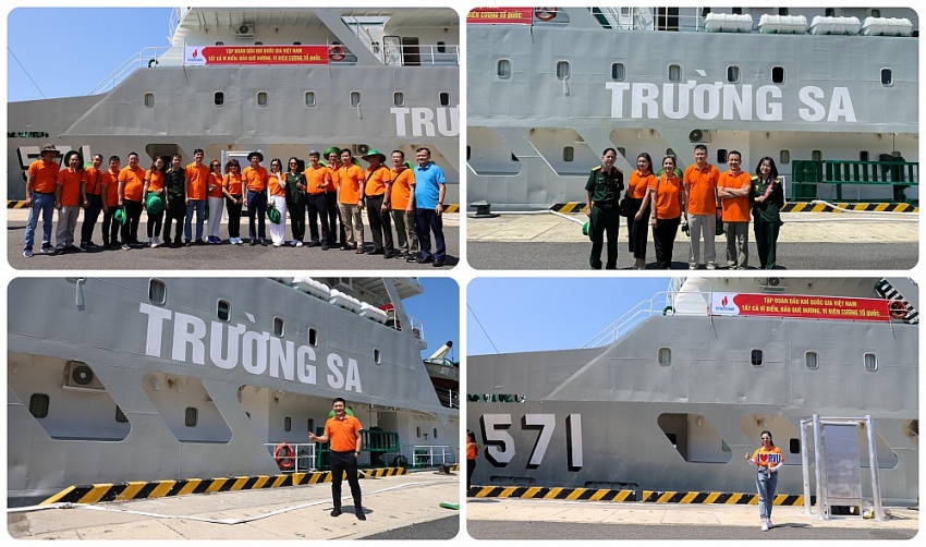 Hành trình đến với Trường Sa và Nhà giàn DK1/20 đầy thương yêu của Người Dầu khí Kỳ 1: Hành trình