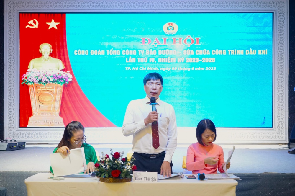 Đại hội Công đoàn PVMR lần thứ IV, nhiệm kỳ 2023-2028 thành công tốt đẹp Đại hội Công đoàn PVMR lần thứ IV, nhiệm kỳ 2023-2028 thành công tốt đẹp
