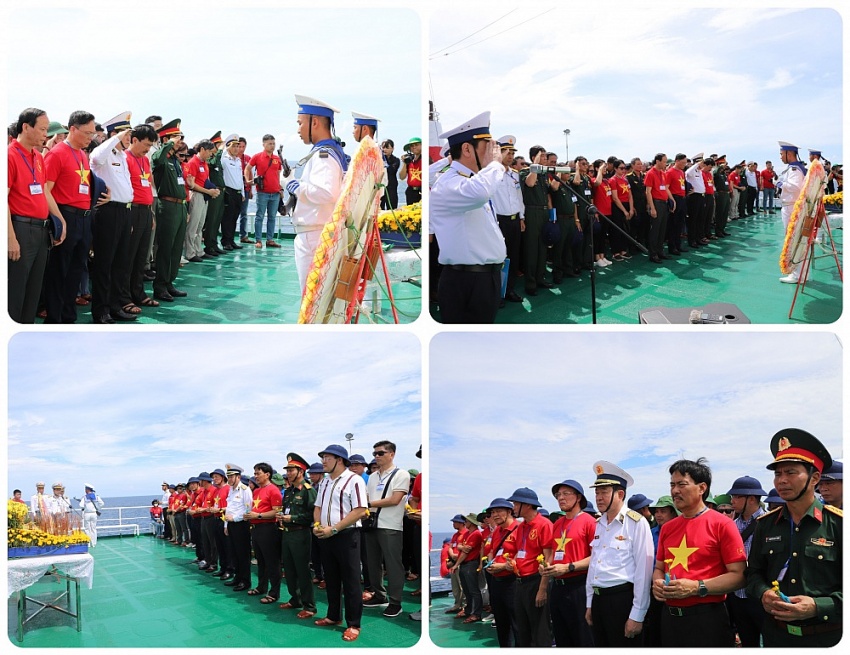 Kỳ 2: Xúc động lễ tưởng niệm các Anh hùng liệt sĩ hy sinh vì sự nghiệp bảo vệ chủ quyền biển đảo Trường Sa Kỳ 2: Xúc động lễ tưởng niệm các Anh hùng liệt sĩ hy sinh vì sự nghiệp bảo vệ chủ quyền biển đảo Trường Sa