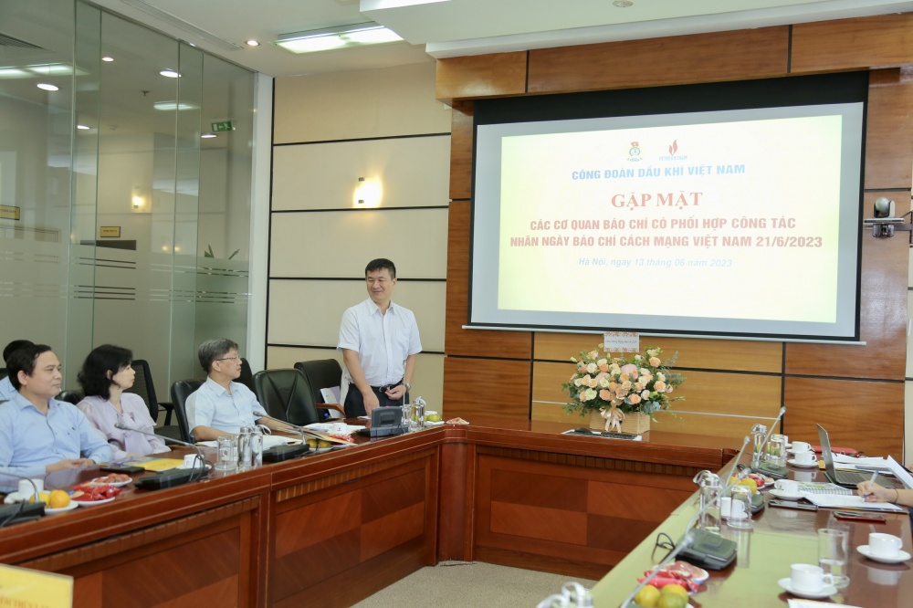 Công đoàn Dầu khí Việt Nam gặp mặt các cơ quan báo chí, truyền thông Công đoàn Dầu khí Việt Nam gặp mặt các cơ quan báo chí, truyền thông