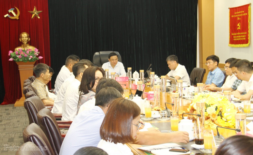 Tổng Giám đốc Petrovietnam Lê Mạnh Hùng làm việc với PVCFC về Kế hoạch 5 năm giai đoạn 2021-2025