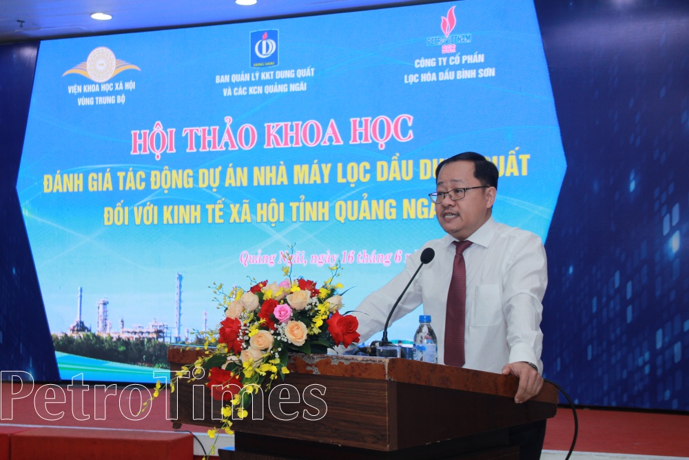 Đánh giá tác động NMLD Dung Quất đối với kinh tế xã hội tỉnh Quảng Ngãi Đánh giá tác động NMLD Dung Quất đối với kinh tế xã hội tỉnh Quảng Ngãi