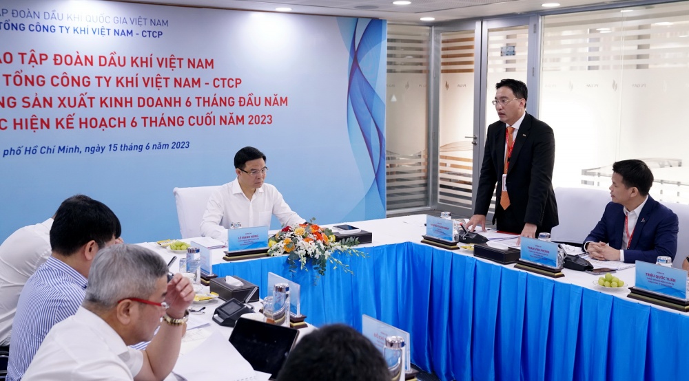 Ông Nguyễn Thanh Bình, Chủ tịch HĐQT PV GAS khẳng định PV GAS đã nỗ lực triển khai các giải pháp để giảm thiểu ảnh hưởng từ các yếu tố bất lợi, đạt được nhiều điểm sáng trong 6 tháng đầu năm 2023 Ông Nguyễn Thanh Bình, Chủ tịch HĐQT PV GAS khẳng định PV GAS đã nỗ lực triển khai các giải pháp để giảm thiểu ảnh hưởng từ các yếu tố bất lợi, đạt được nhiều điểm sáng trong 6 tháng đầu năm 2023
