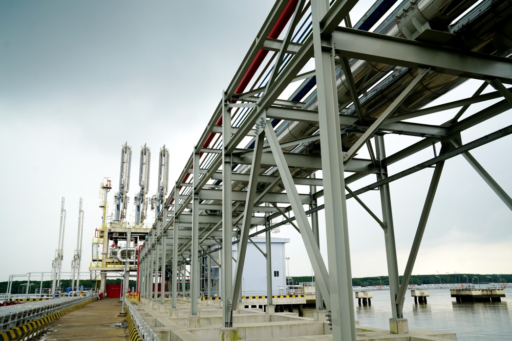 Hệ thống truyền dẫn LNG từ cảng Thị Vải đã sẵn sàng nhiệm vụ cung cấp LNG của PV GAS Hệ thống truyền dẫn LNG từ cảng Thị Vải đã sẵn sàng nhiệm vụ cung cấp LNG của PV GAS
