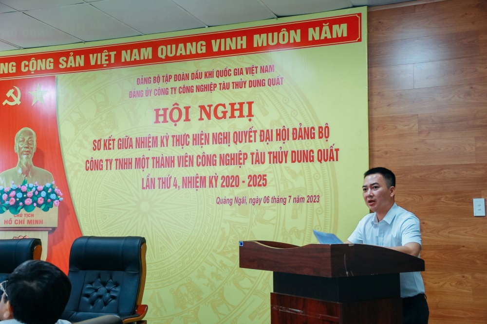 Đảng bộ DQS sơ kết giữa nhiệm kỳ thực hiện nghị quyết Đại hội lần thứ IV, 2020-2025