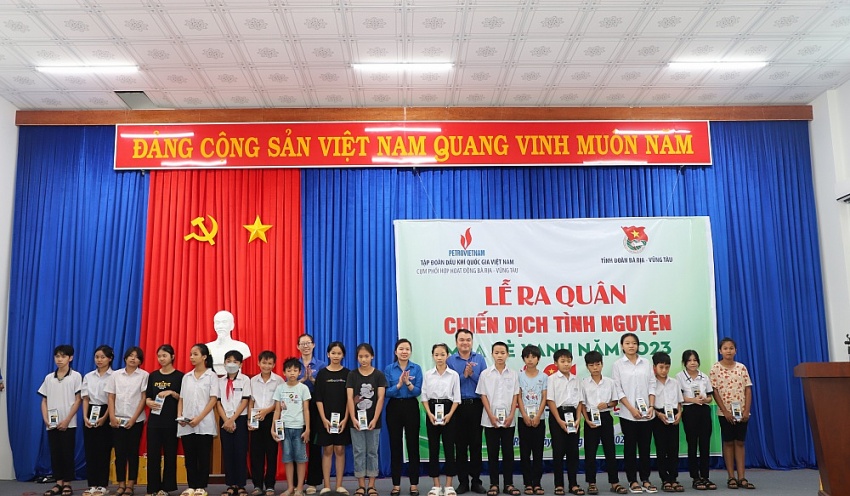 Cụm phối hợp hoạt động Bà Rịa - Vũng Tàu tổ chức lễ ra quân chiến dịch Cụm phối hợp hoạt động Bà Rịa - Vũng Tàu tổ chức lễ ra quân chiến dịch