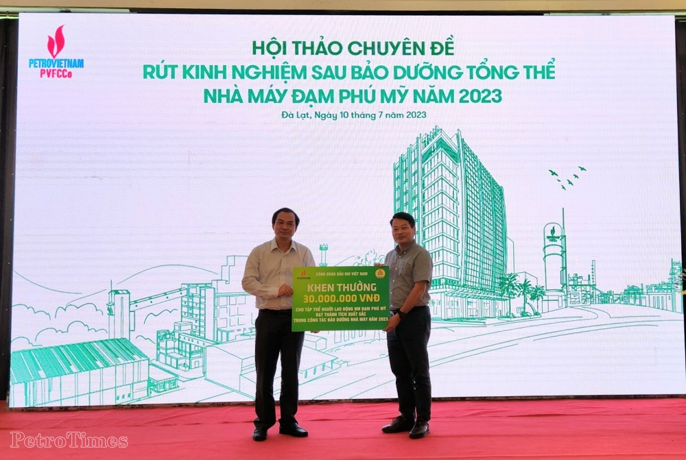 PVFCCo tổ chức Hội thảo chuyên đề rút kinh nghiệm sau BDTT Nhà máy Đạm Phú Mỹ năm 2023 PVFCCo tổ chức Hội thảo chuyên đề rút kinh nghiệm sau BDTT Nhà máy Đạm Phú Mỹ năm 2023