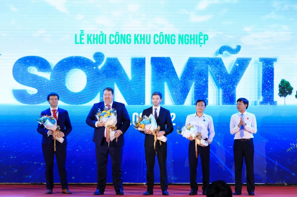 Lễ khỏi công khu công nghiệp Sơn Mỹ I Lễ khỏi công khu công nghiệp Sơn Mỹ I