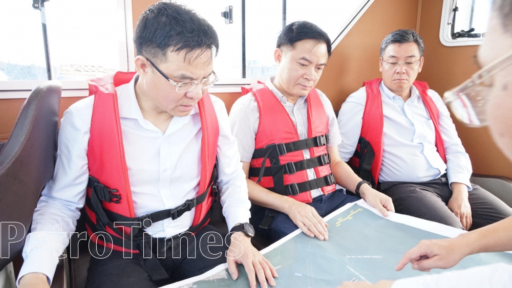 Lãnh đạo Petrovietnam thăm Tổ hợp Lọc hóa dầu Long Sơn và khảo sát khu vực dự kiến đầu tư dự án tại Long Sơn
