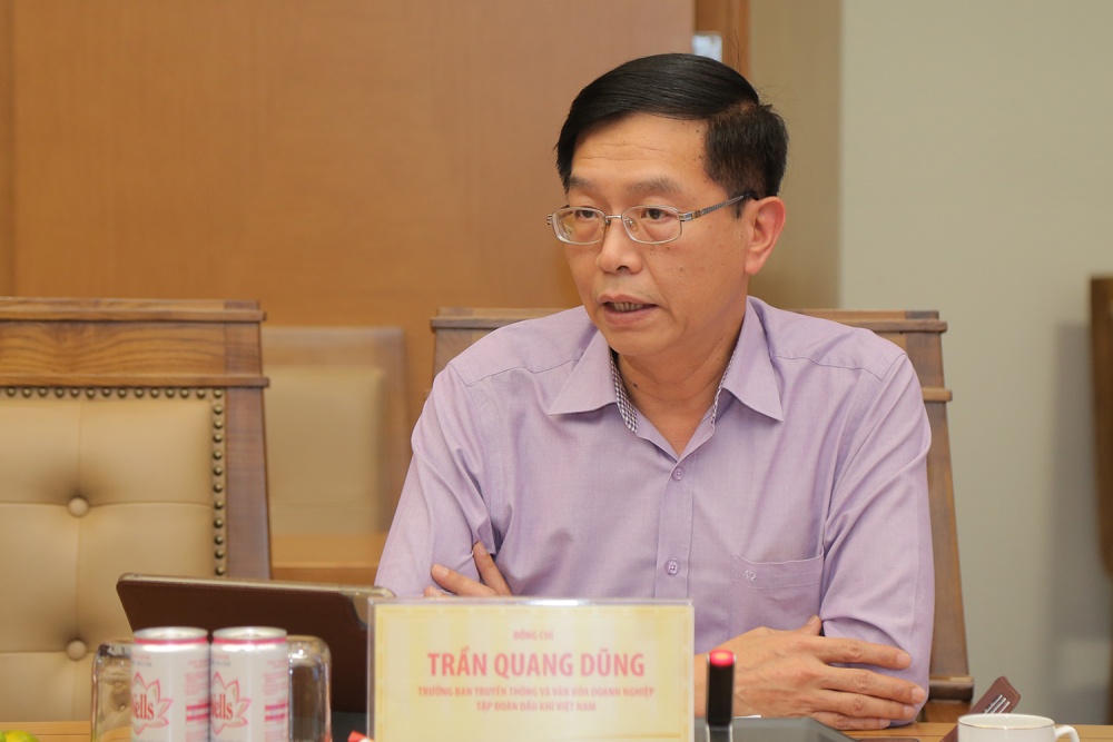 undefined Petrovietnam tích cực tham gia xây dựng đề án đánh giá việc thực hiện Nghị quyết 41 của Bộ Chính trị