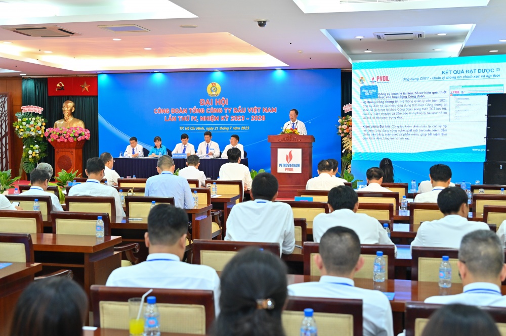 Đại biểu trình bày tham luận tại Đại hội Đại biểu trình bày tham luận tại Đại hội