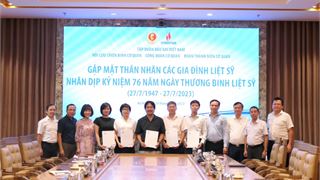 Gặp mặt, tri ân thân nhân gia đình liệt sĩ cán bộ Cơ quan Tập đoàn